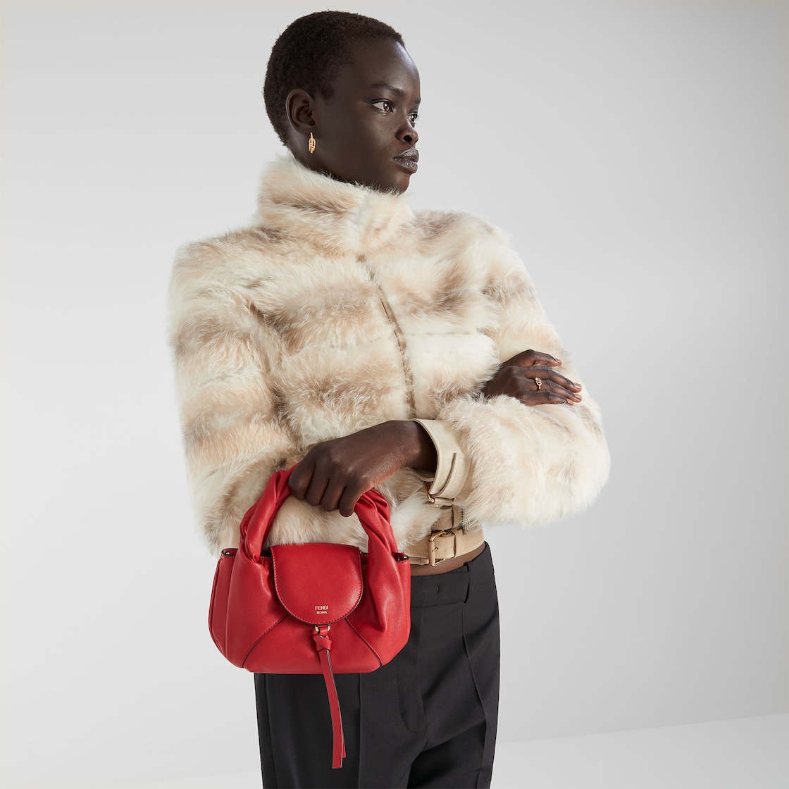 FENDI Fendi Spy Mini Red leather mini-bag - Image 3